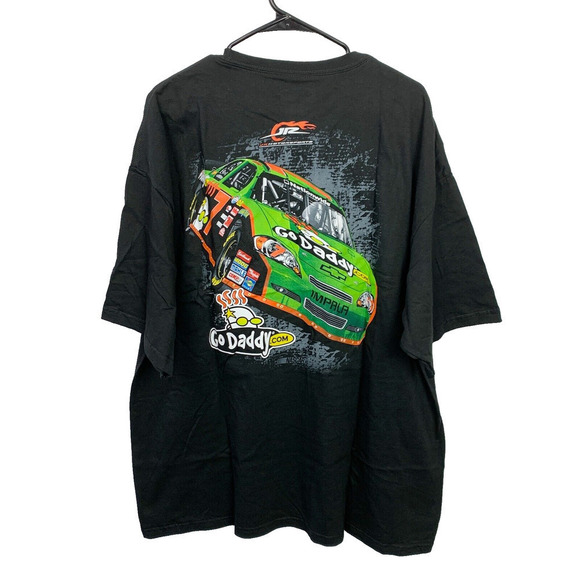 Nascar #7 Danica Patrick Go Daddy Screenprint Tee T-Shirt 2X XXL NWT - Picture 4 of 4